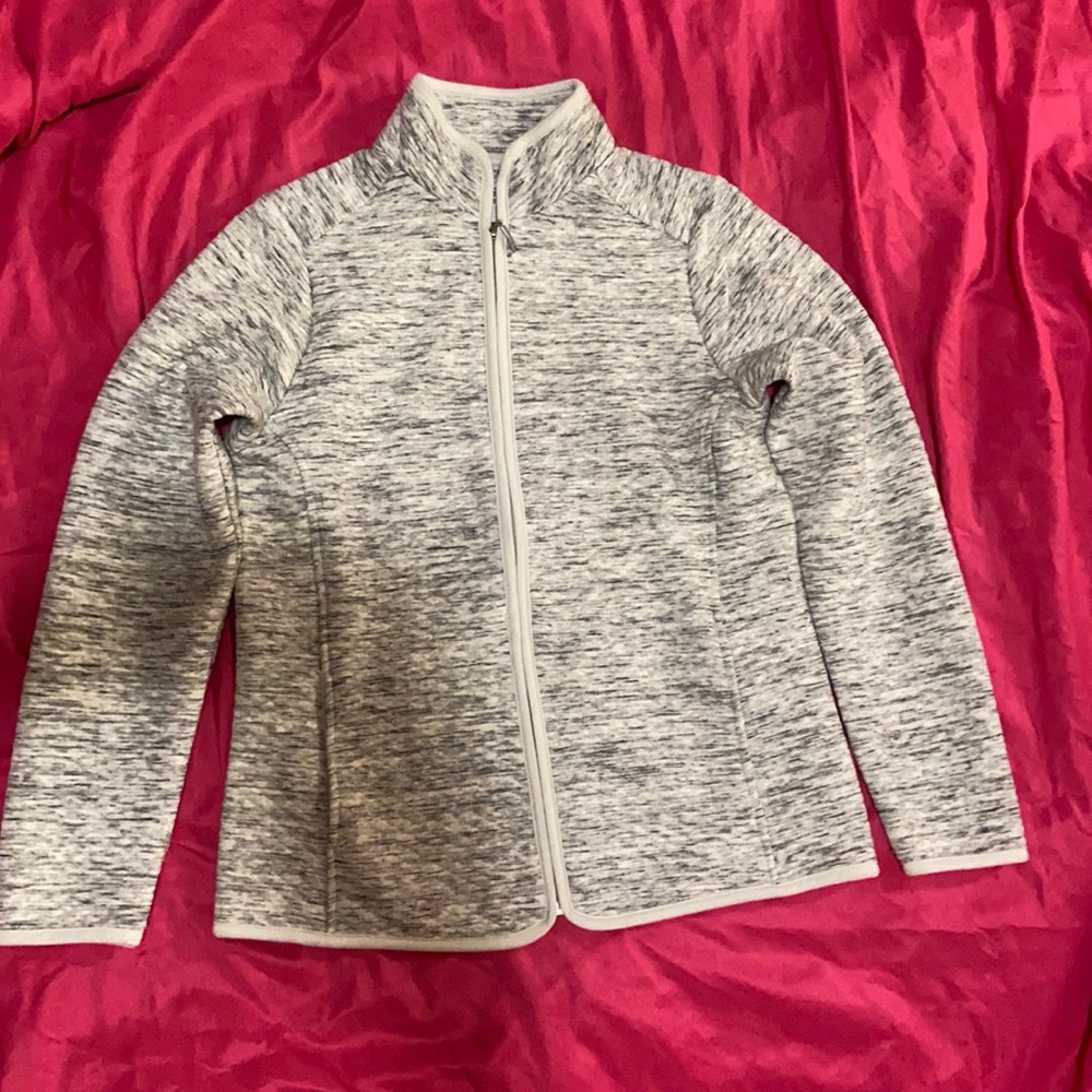 Petite grey sweater